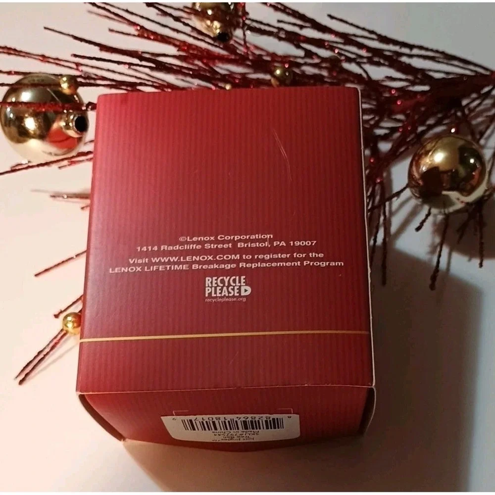 Lenox christmas ornament